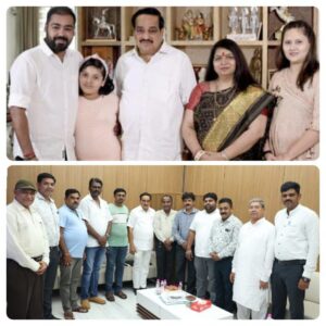 અંકલેશ્વર શહેર માં સ્થાપિત થવા જઈ રહેલ શ્રી છત્રપતિ શિવાજી મહારાજ ની પ્રતિમા માટે ભાજપ પ્રદેશ અધ્યક્ષ તથા કેન્દ્રીય જળશક્તિ મંત્રી શ્
 સી.આર.પાટીલ તથા તેમના પરિવાર દ્વારા રૂપિયા 7 લાખનું દાન આપવામાં આવ્યું*