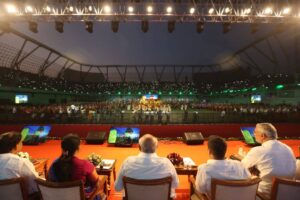 માધવપુરના મેળાની પૂર્વ ઉજવણીનો રંગારંગ કાર્યક્રમ...