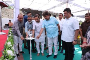 ચોર્યાસી તાલુકાના કનસાડ ખાતે જળસંપત્તિ, પાણી પુરવઠા રાજ્યમંત્રી મુકેશભાઈ પટેલના હસ્તે રૂ.૨૧.૨૮ કરોડના ખર્ચે ફ્લડ પ્રોટેક્શન વોલ, બોક્ષ કલ્વર્ટસના રિનોવેશનના કામોનું ખાતમુહૂર્ત*